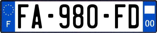FA-980-FD