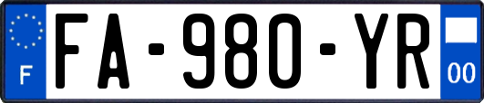 FA-980-YR