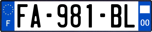 FA-981-BL
