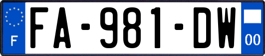 FA-981-DW