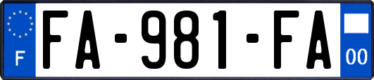 FA-981-FA