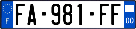 FA-981-FF