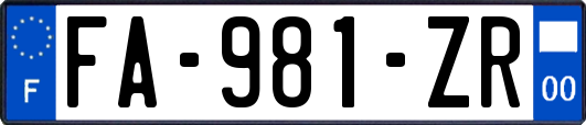 FA-981-ZR