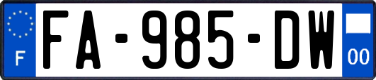 FA-985-DW