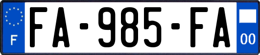 FA-985-FA