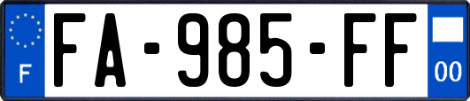 FA-985-FF