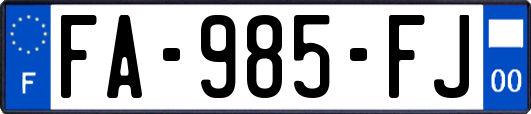 FA-985-FJ