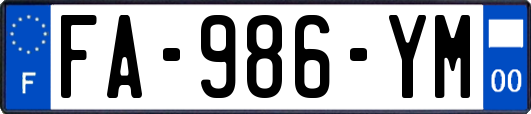 FA-986-YM