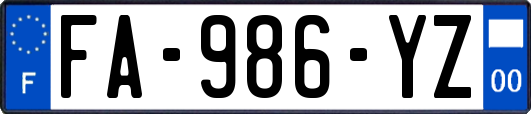 FA-986-YZ