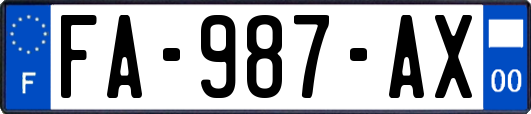 FA-987-AX