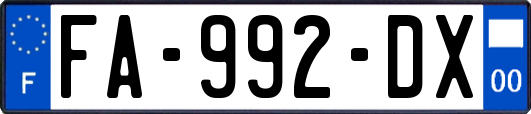 FA-992-DX