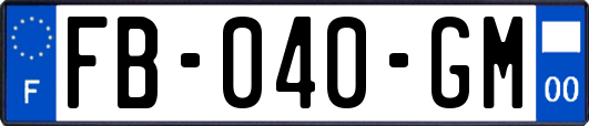 FB-040-GM