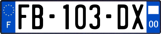 FB-103-DX