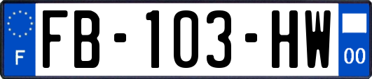 FB-103-HW