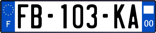 FB-103-KA