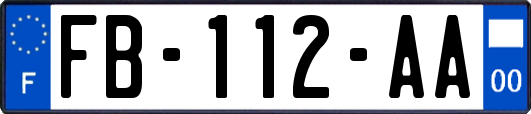 FB-112-AA