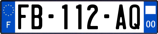 FB-112-AQ