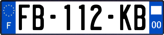 FB-112-KB