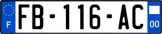 FB-116-AC