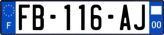 FB-116-AJ