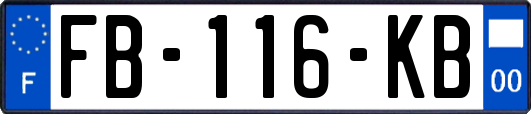 FB-116-KB