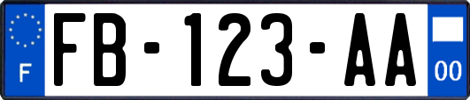 FB-123-AA