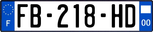FB-218-HD
