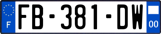 FB-381-DW