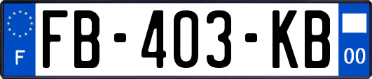 FB-403-KB