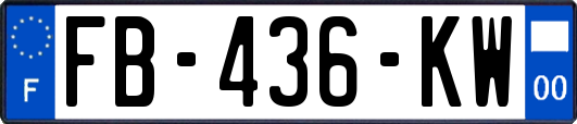 FB-436-KW