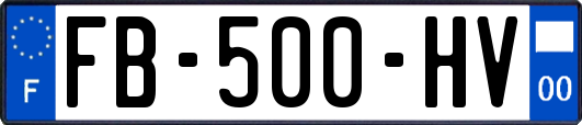 FB-500-HV