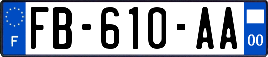 FB-610-AA