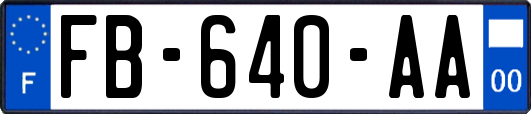 FB-640-AA