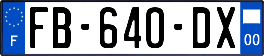 FB-640-DX