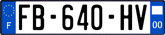 FB-640-HV