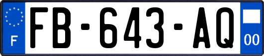 FB-643-AQ