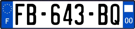 FB-643-BQ