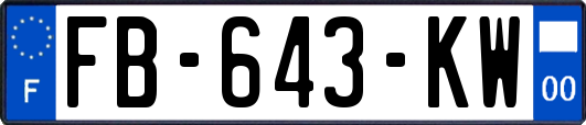 FB-643-KW