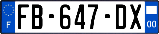 FB-647-DX