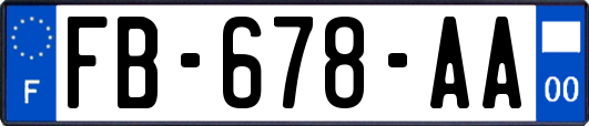 FB-678-AA