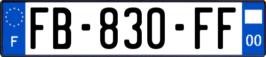 FB-830-FF