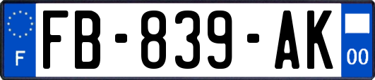 FB-839-AK