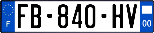 FB-840-HV