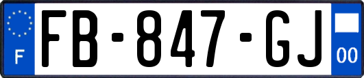 FB-847-GJ