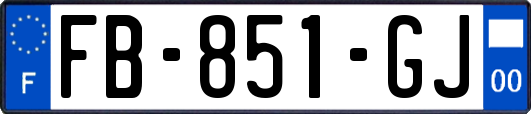 FB-851-GJ