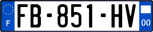 FB-851-HV