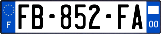 FB-852-FA