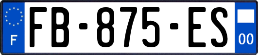 FB-875-ES