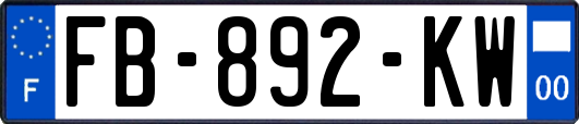 FB-892-KW