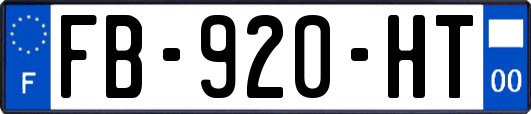 FB-920-HT